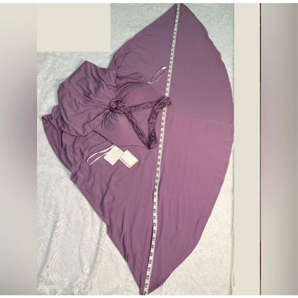 NWT David’s Bridal formal dress, bridesmaid, prom, wisteria/purple halt… - Picture 9 of 12